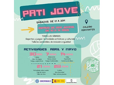 PATI JOVE | Nuevo proyecto de ocio juvenil | Ayuntamiento de Dénia 