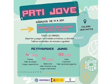 PATI JOVE | Nuevo proyecto de ocio juvenil | Ayuntamiento de Dénia 